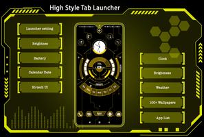 Highstyle tab Launcher ポスター