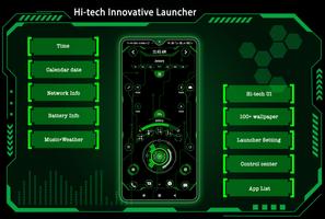 Hi-tech Innovative Launcher پوسٹر