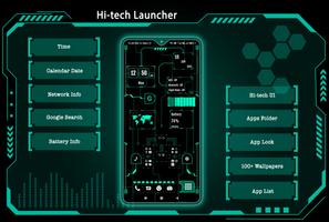 hi-tech launcher pro 2023 Poster