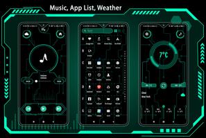 برنامه‌نما hi-tech launcher pro 2023 عکس از صفحه