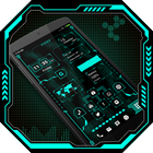 Hi-tech Launcher 2023 -AppLock أيقونة