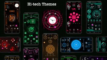 Hi-tech Themer Launcher poster
