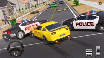 Police Car Chase Jeux 3d capture d'écran 1