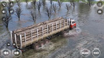 jeu de camion tout-terrain Affiche