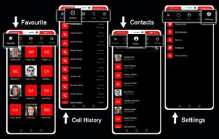 Metro Phone Dialer & Contacts 스크린샷 3