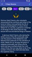 Francis Assisi Novena Prayers screenshot 2