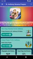 St Anthony Novena Prayers poster