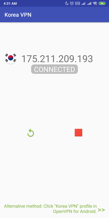 Korea VPN screenshot 3