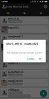 Invite More for LINE اسکرین شاٹ 1