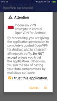 Indonesia VPN imagem de tela 2