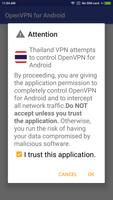Thailand VPN capture d'écran 2