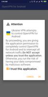 Ukraine VPN تصوير الشاشة 2