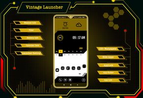 Vintage Launcher الملصق