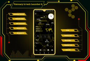 Visionary hi-tech Launcher 2 海报