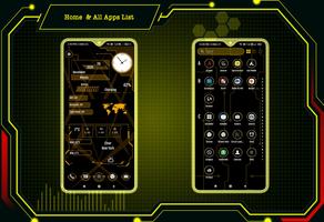 Visionary hi-tech Launcher 2 스크린샷 2