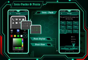 Visionary Launcher Pro-Applock captura de pantalla 3