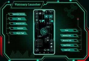 Visionary Launcher Pro-Applock Poster