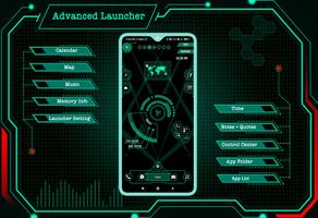 Advanced Launcher โปสเตอร์