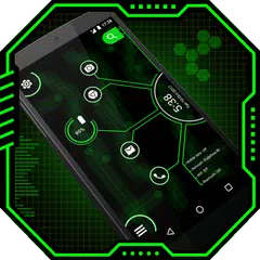 Curve Hitech launcher -Applock APK 下載