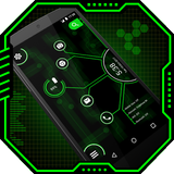 Curve Hitech launcher -Applock icono