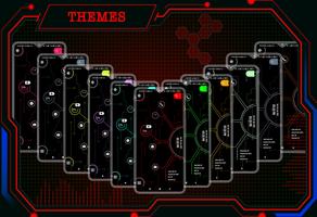 Curve Hitech launcher -Applock imagem de tela 1