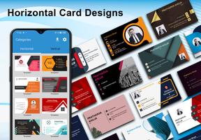 برنامه‌نما Business Card Maker, Visting عکس از صفحه