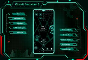 Circuit Launcher 3 - Applock plakat