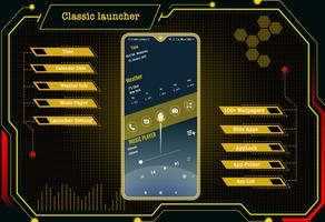 Classic launcher - App lock Cartaz