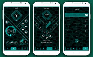 Cutting edge Launcher Hitech скриншот 3