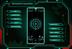 Devicefull Launcher poster