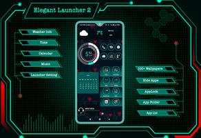 Elegant Launcher 2 포스터