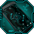 Futuristic Launcher 2 Zeichen