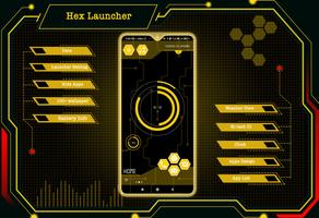 Hex Launcher ポスター