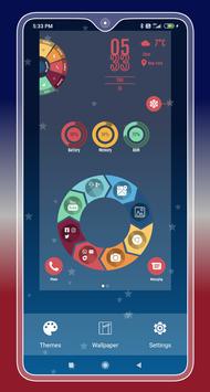 Compact Hitech Launcher - sci-fi, win style Themes 截图 13
