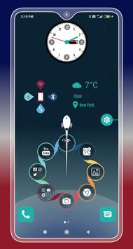 Compact Hitech Launcher - sci-fi, win style Themes 截图 15
