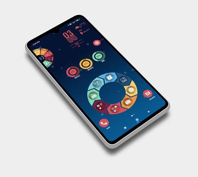 Compact Hitech Launcher - sci-fi, win style Themes 截图 5