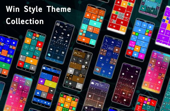 Compact Hitech Launcher - sci-fi, win style Themes 截图 1