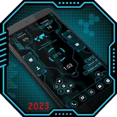 Скачать Hi-tech Launcher 2 - Future UI XAPK