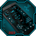 Hi-tech Launcher 2 - Future UI أيقونة