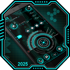 Hi-tech launcher icon