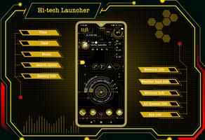 Hi-tech launcher Plakat