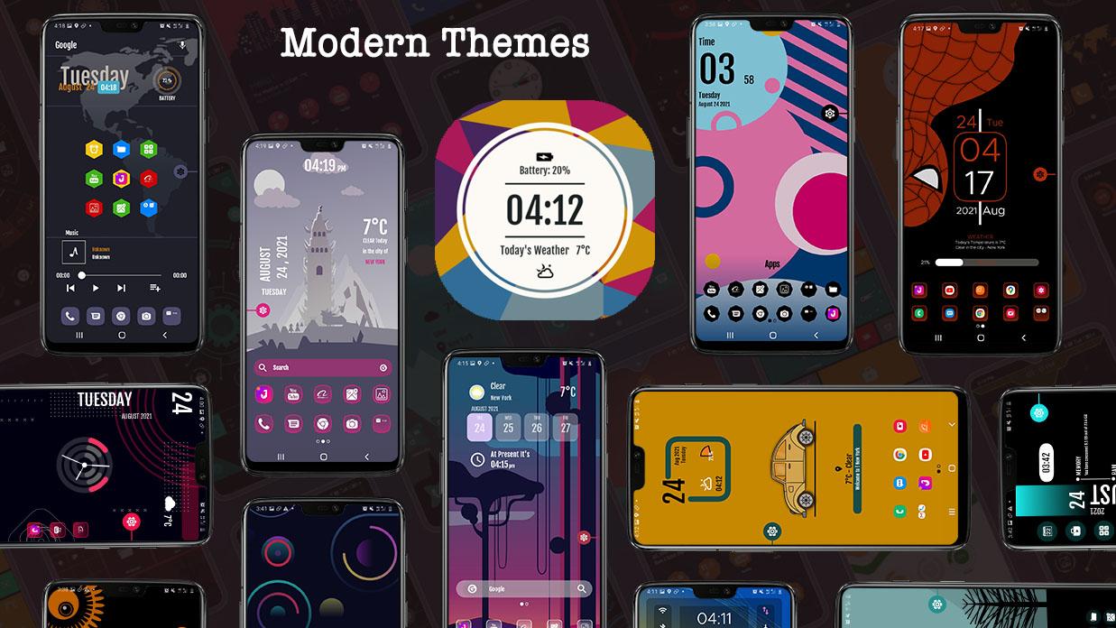 Modern theme