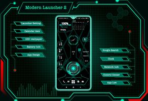 Modern Launcher 2 - AppLock постер