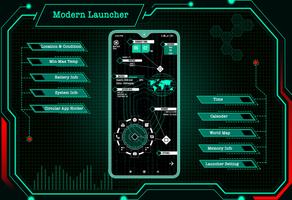 Modern Launcher 海報