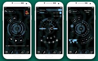 برنامه‌نما Posh Launcher 2 عکس از صفحه