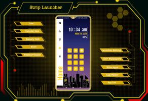 Strip Launcher اسکرین شاٹ 2