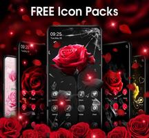 Rose Launcher - HD Live Wallpapers, Themes, Emojis स्क्रीनशॉट 1