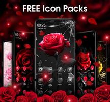 Rose Launcher - HD Live Wallpapers, Themes, Emojis スクリーンショット 1