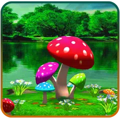 3D Mushroom Live Wallpaper New アプリダウンロード