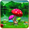 3D Mushroom Live Wallpaper ikon